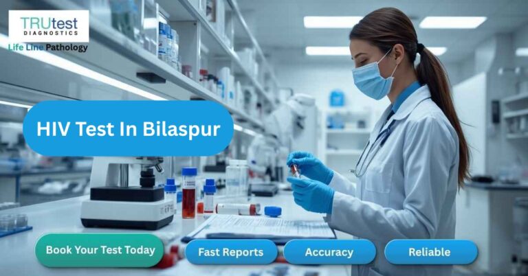 HIV Test in Bilaspur Looking for a reliable and confidential HIV Test in Bilaspur? Life Line Pathology offers accurate HIV screening and diagnostic testing with professional sample collection, quality laboratory processes, and fast report delivery. As a trusted pathology laboratory in Bilaspur, we provide HIV testing services to help individuals make informed healthcare decisions. Whether you require routine screening, pre-employment testing, medical evaluation, or physician-recommended testing, our team ensures a comfortable and confidential testing experience. What is an HIV Test? An HIV (Human Immunodeficiency Virus) Test is a blood test used to detect HIV infection. HIV attacks the body's immune system and, if left untreated, can weaken the body's ability to fight infections and diseases. Early detection through HIV testing allows individuals to seek timely medical care and appropriate treatment. Quick Answer An HIV Test is used to detect HIV infection in the body and is commonly recommended for screening, diagnosis, medical evaluations, and preventive healthcare monitoring. Why is HIV Testing Important? Early HIV detection plays an important role in health management and helps individuals access appropriate medical care sooner. Benefits of HIV Testing Early Detection Identifies infection before significant immune system damage occurs. Timely Medical Care Allows healthcare providers to recommend appropriate treatment and monitoring. Better Long-Term Health Outcomes Early diagnosis can help support effective disease management. Protection of Partners Knowing your status helps reduce transmission risk. Peace of Mind Provides clarity and confidence regarding your health status. Types of HIV Tests Available Several types of HIV tests are used depending on the clinical situation and testing requirements. HIV Rapid Test The HIV Rapid Test is a screening test designed to provide results quickly. Features of HIV Rapid Testing Quick screening method Simple sample collection Commonly used for preliminary screening Faster turnaround time Suitable for healthcare screening programs Rapid HIV tests are often used as an initial screening tool. If a screening result is reactive, additional confirmatory testing may be recommended by a healthcare provider. HIV ELISA Test The HIV ELISA (Enzyme-Linked Immunosorbent Assay) Test is a laboratory-based test commonly used for HIV screening. Features of HIV ELISA Testing High sensitivity Widely used laboratory screening method Reliable screening performance Suitable for routine HIV screening Commonly recommended by healthcare professionals The ELISA test helps detect antibodies or specific markers associated with HIV infection. Further testing may be required depending on the results and physician recommendations. Who Should Consider an HIV Test? HIV testing may be recommended for various individuals based on healthcare needs and medical guidance. Individuals with Potential Exposure People who may have had potential exposure to HIV should consult a healthcare professional regarding testing. Routine Health Screening Many healthcare providers recommend HIV testing as part of preventive health screening. Before Certain Medical Procedures Testing may be advised before surgery, specialized treatments, or specific healthcare programs. Pregnancy Care HIV screening may be recommended during pregnancy as part of prenatal healthcare. Physician Recommendation Individuals experiencing symptoms or specific medical concerns may be advised to undergo testing. Symptoms That May Require Medical Evaluation Many people with HIV may initially have no symptoms. However, medical evaluation is important if symptoms occur. Possible Symptoms Persistent fever Unexplained weight loss Chronic fatigue Frequent infections Swollen lymph nodes Night sweats Ongoing weakness These symptoms are not specific to HIV and may occur in many other conditions. Proper medical evaluation is essential.